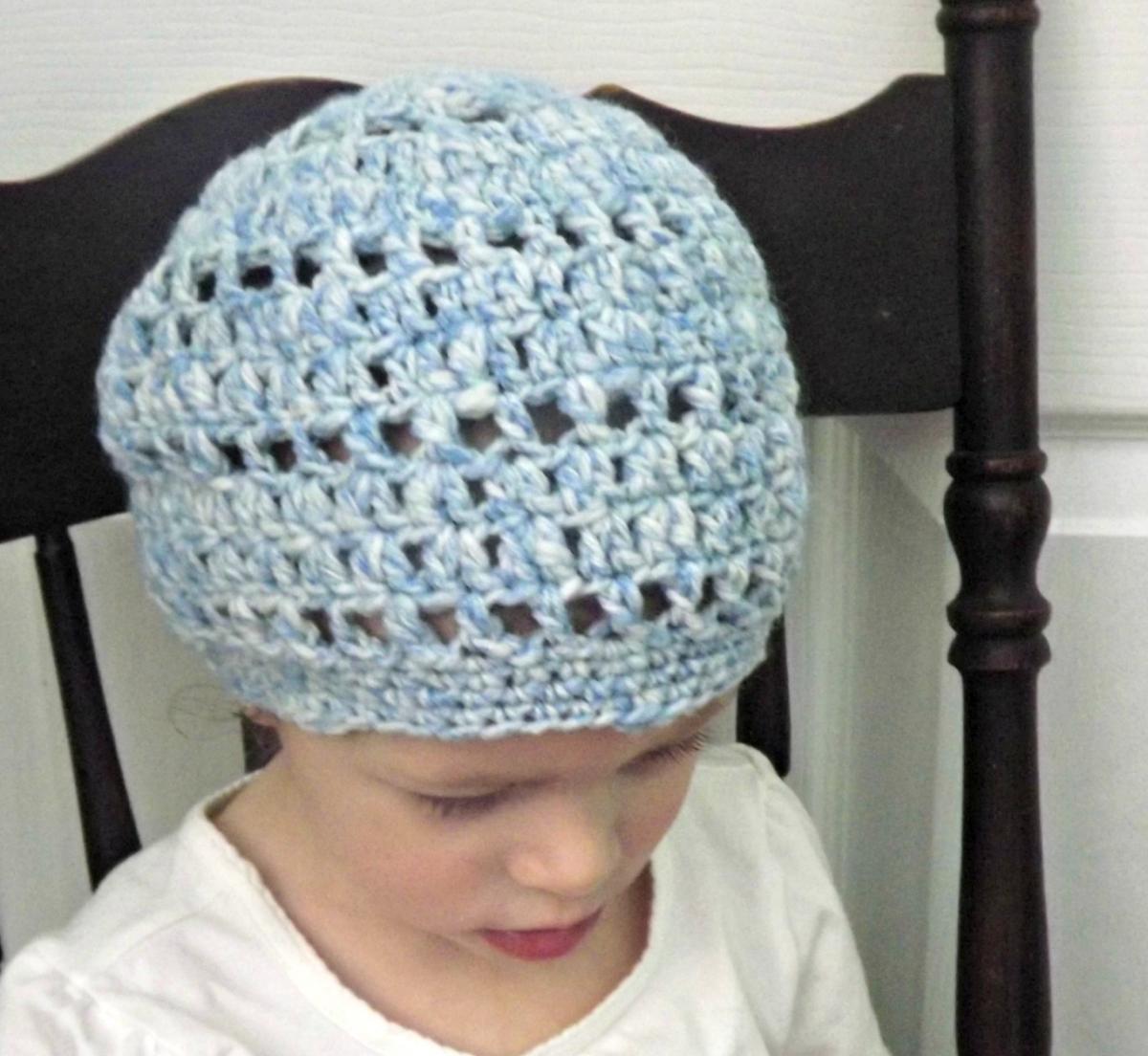 Slouchy Hat Beret Tam, Toddler Sized 12 Months To 2 Years Ready To Ship